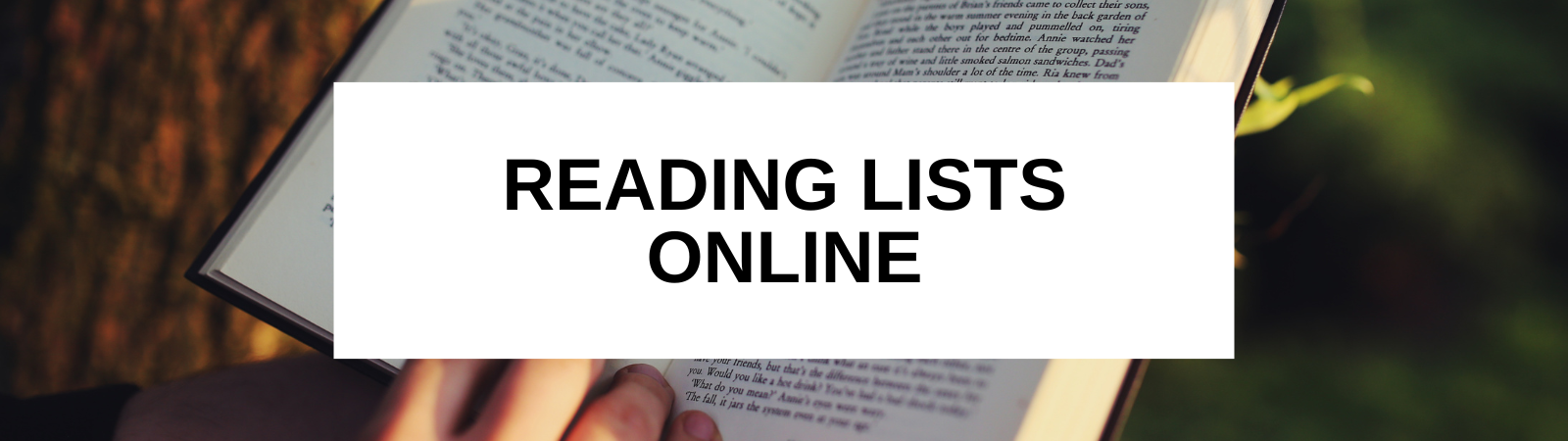Reading Lists Online