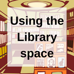 using the library space