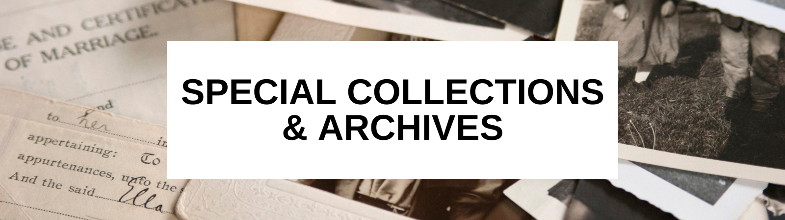 Special Collections & Archives