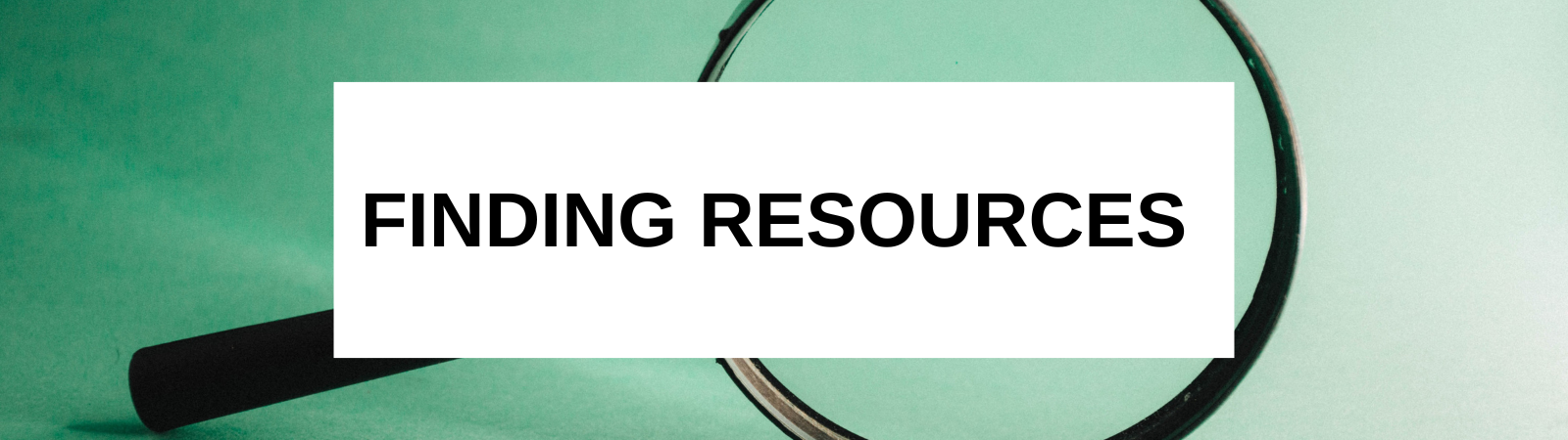 Finding resources